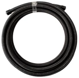 200 Series PTFE (Teflon®) Black Stainless Steel Braided Hose -12AN AF200-12-3MBL