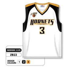 Athletic Knit Custom Sublimated Basketball Jersey Design 1125