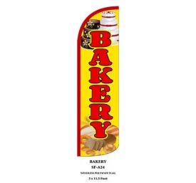 Bakery Windless Swooper Feather Flag