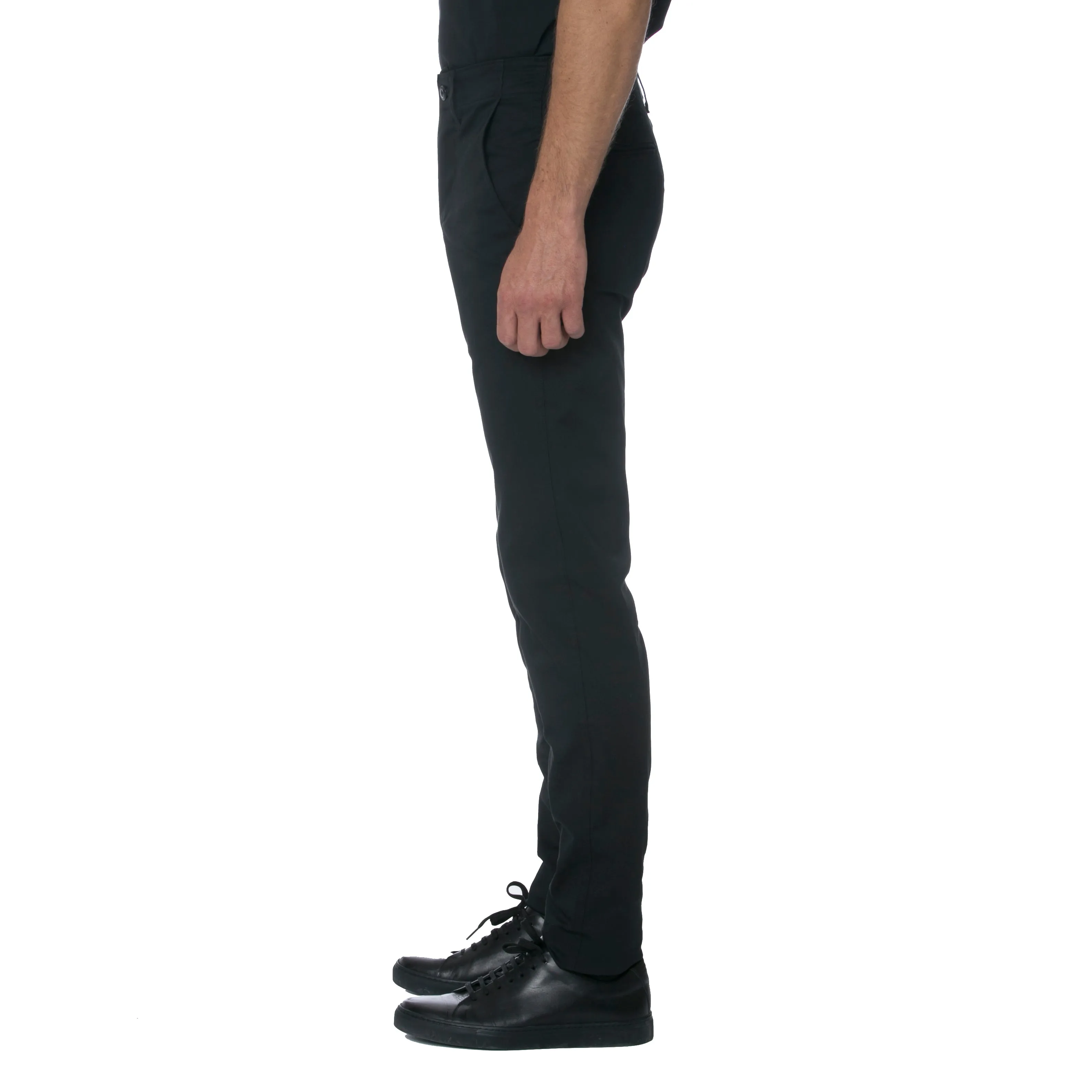 Black Technical Stretch HT Chino Trouser