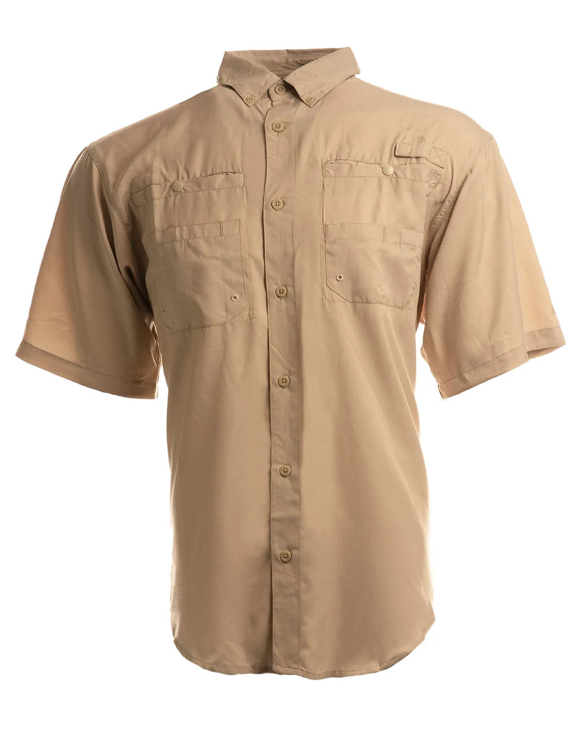 Burnside Men's Functional Short-Sleeve Fishing Shirt