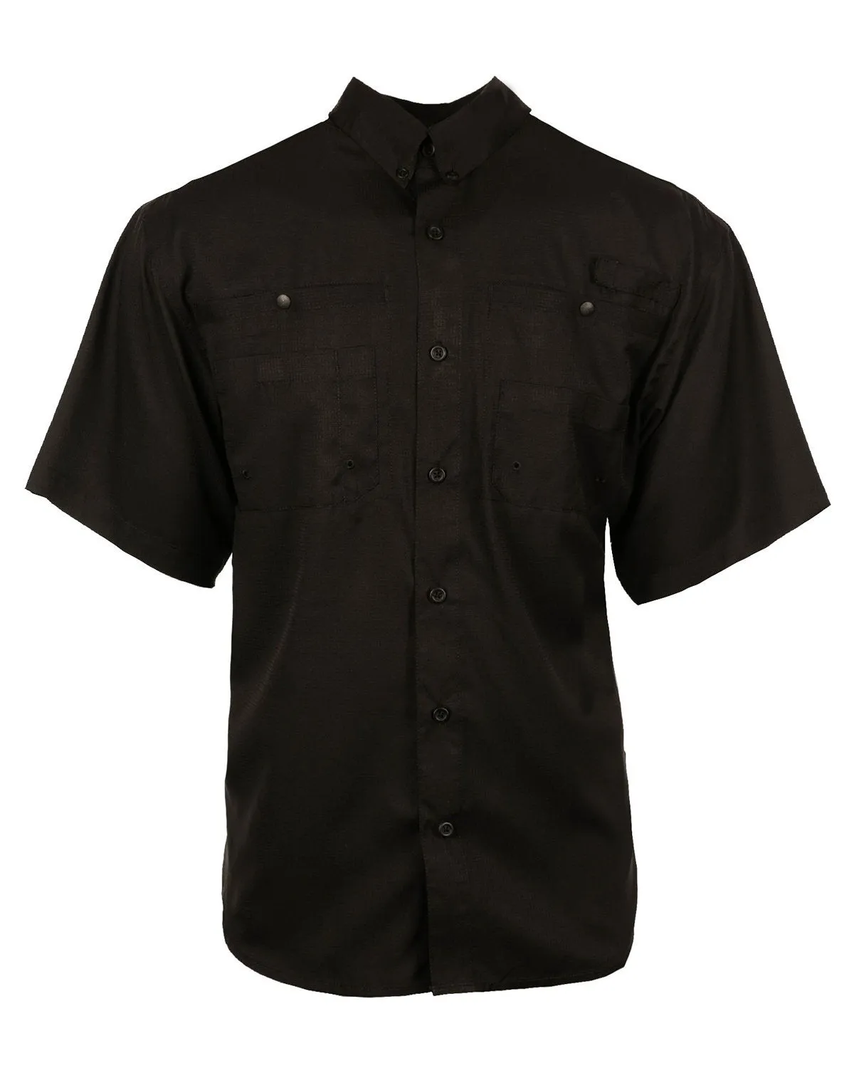 Burnside Men's Functional Short-Sleeve Fishing Shirt