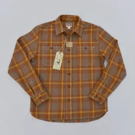 Casual Wool Plaid Shirts with Button Front and Long Sleeves