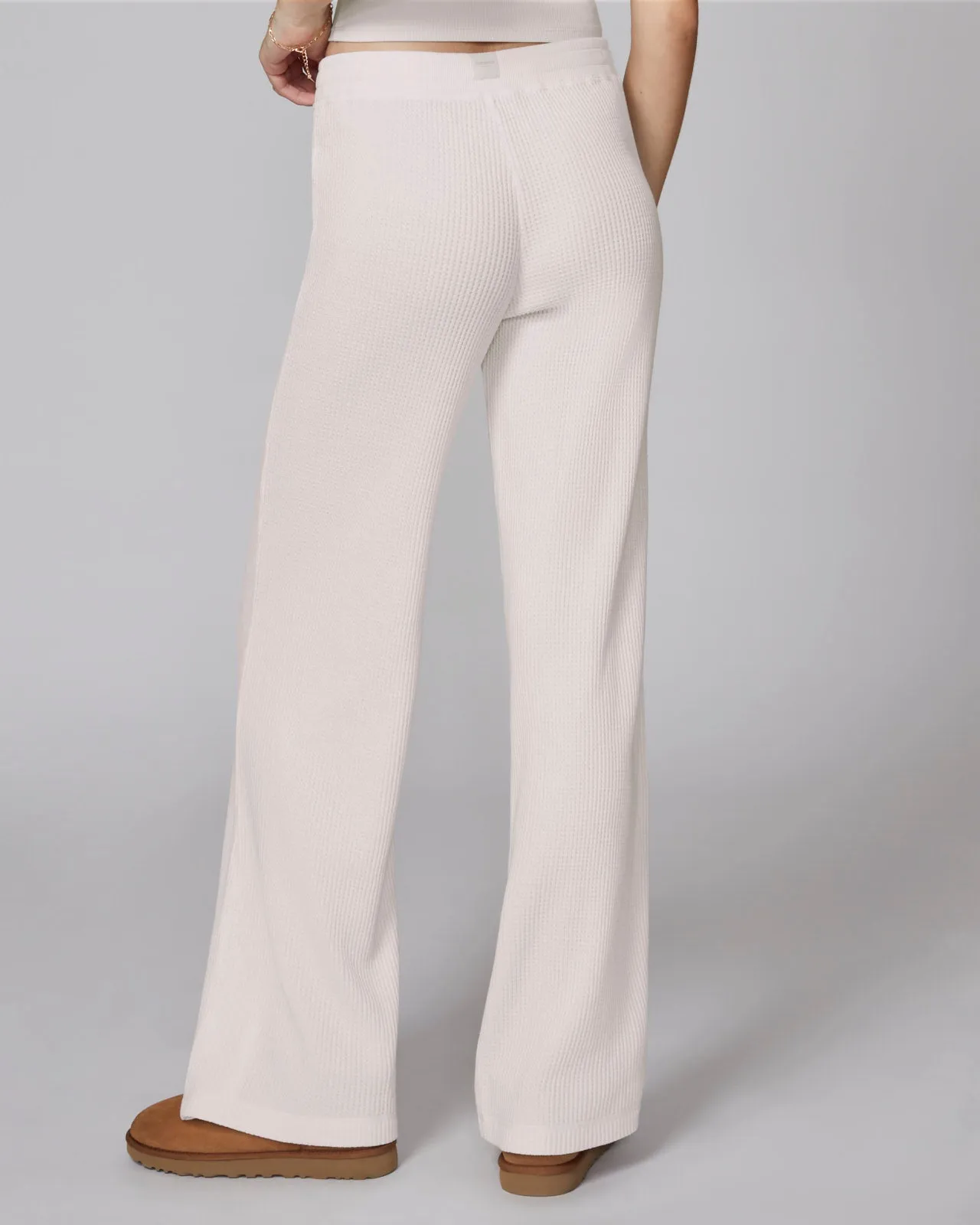 Chunky Thermal Wide Leg Pant