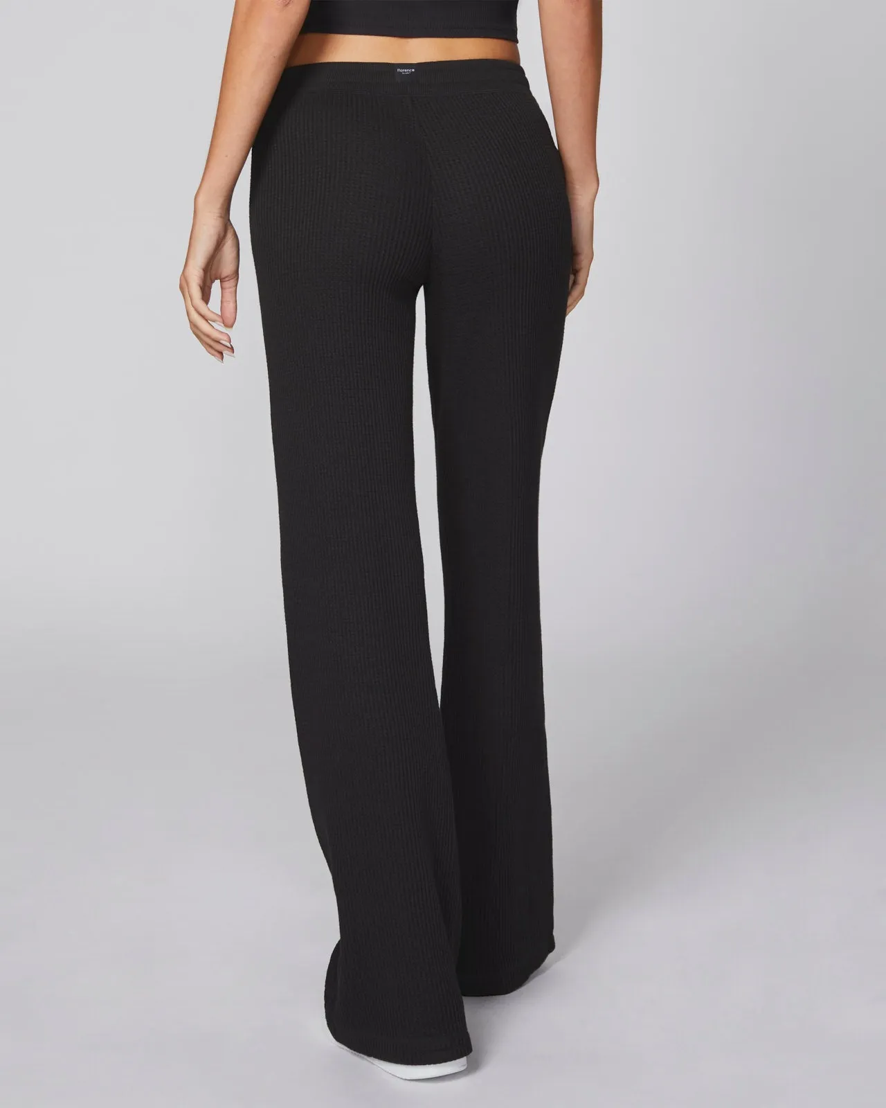 Chunky Thermal Wide Leg Pant