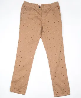 Classic Embroidered Chino Gold