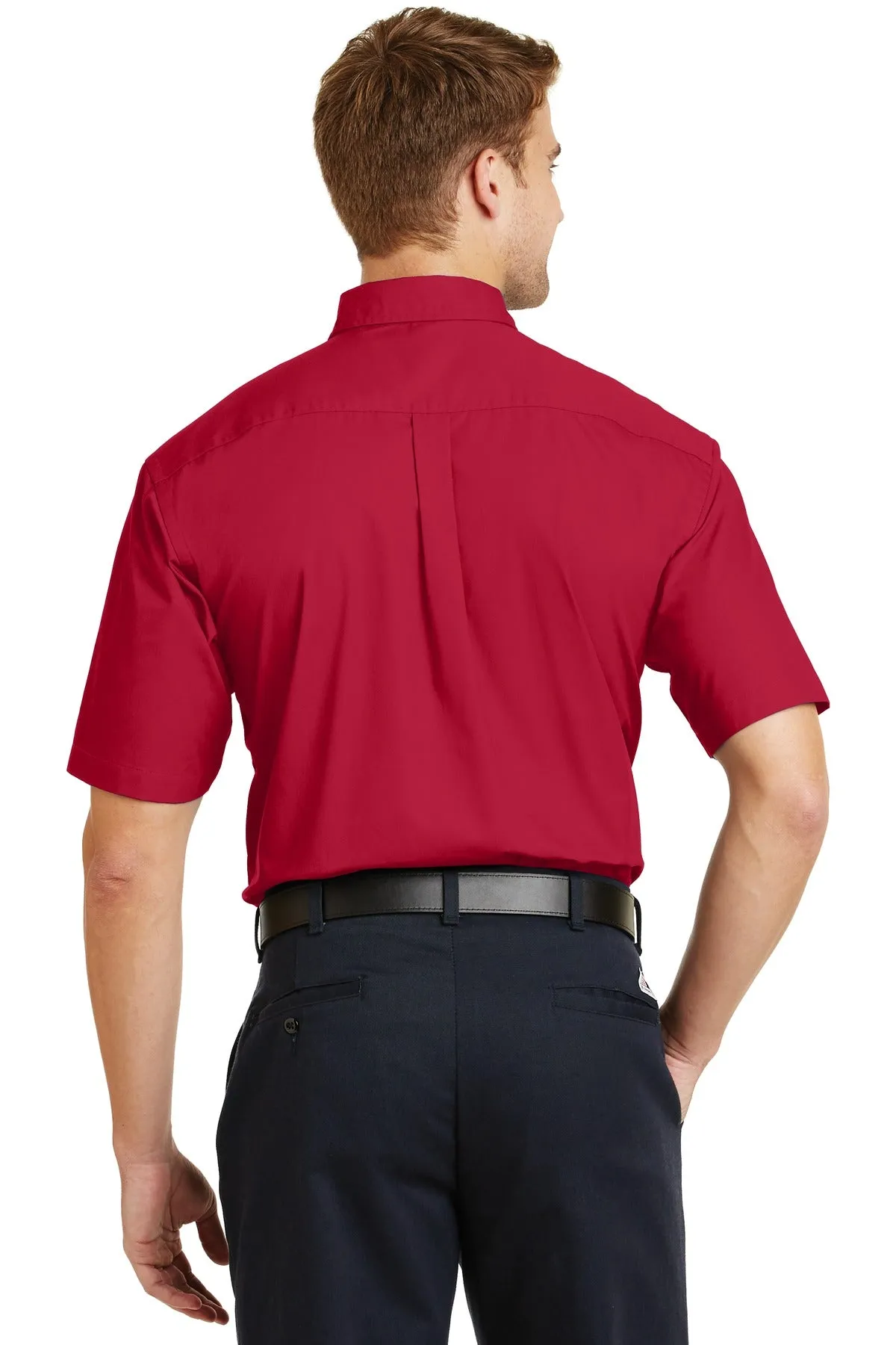 CornerStone Men's Short Sleeve SuperPro Twill Shirt. SP18