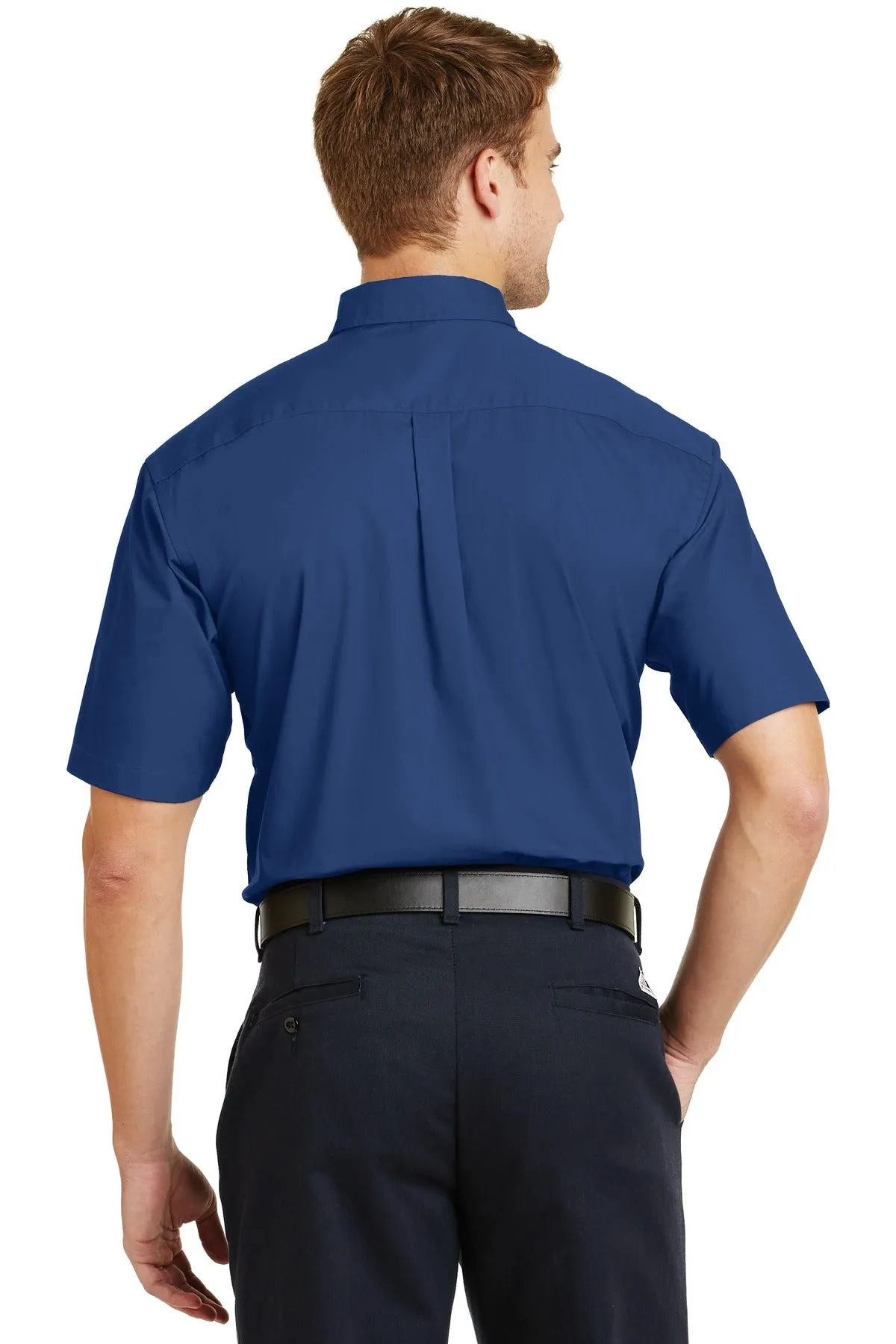 CornerStone Men's Short Sleeve SuperPro Twill Shirt. SP18