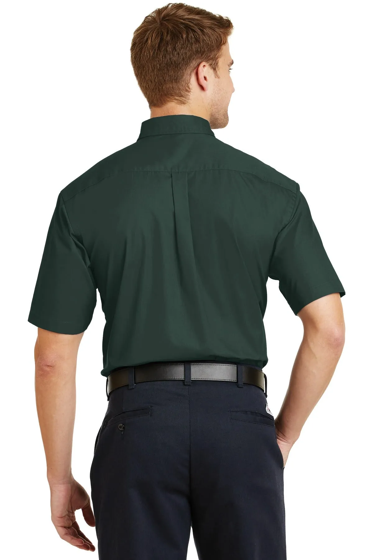 CornerStone Men's Short Sleeve SuperPro Twill Shirt. SP18