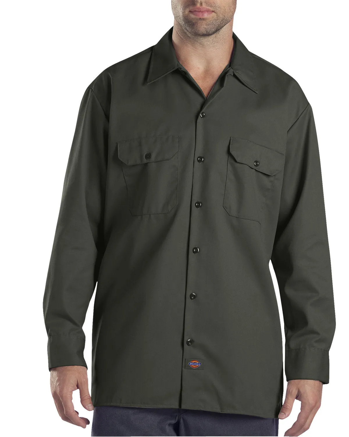 Dickies Unisex Long-Sleeve Work Shirt