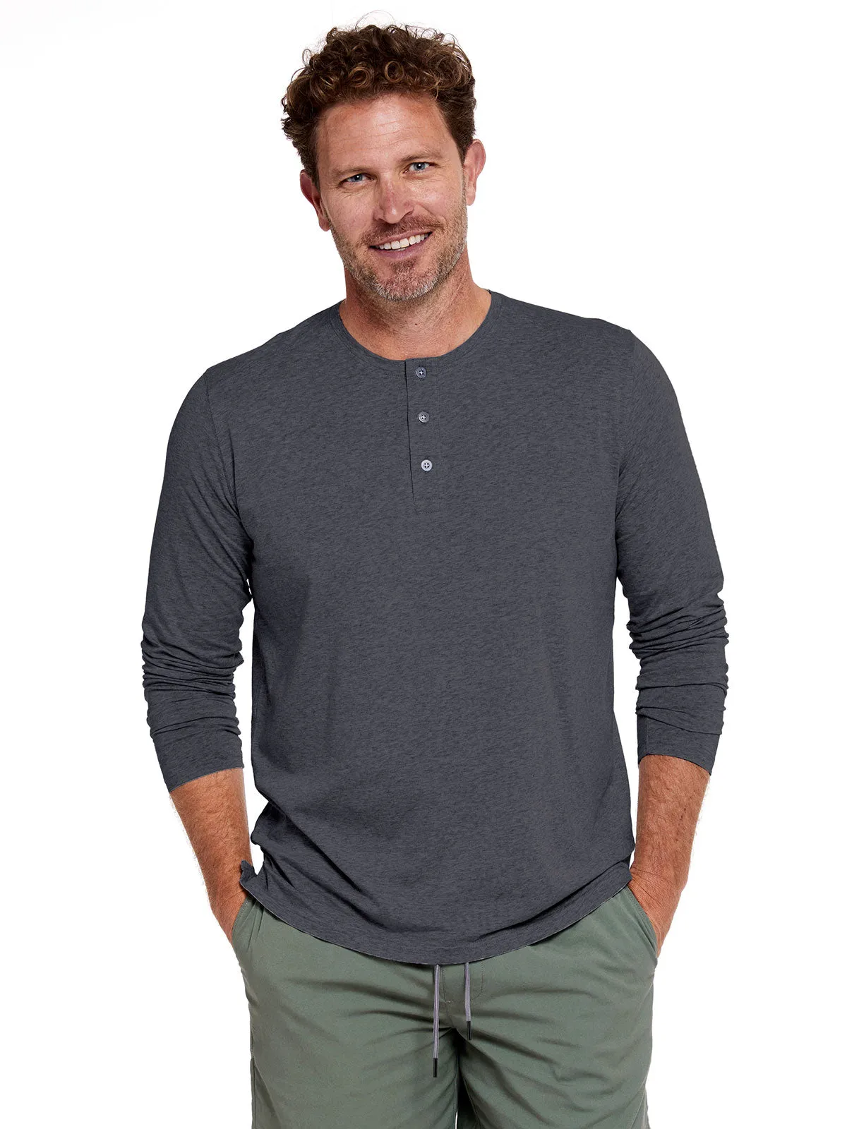 Everywear Long Sleeve Henley