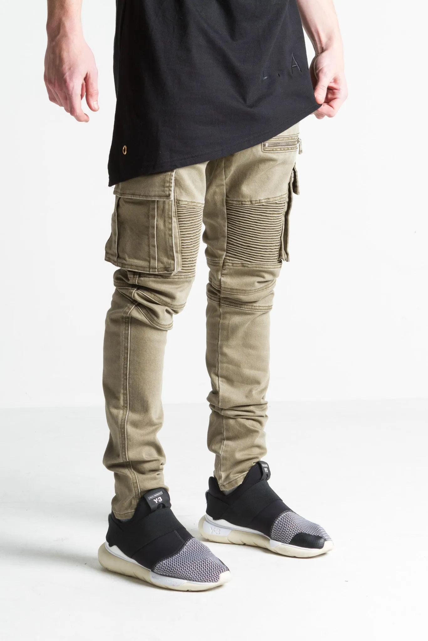 Ghost Cargo Biker Denim (Olive)