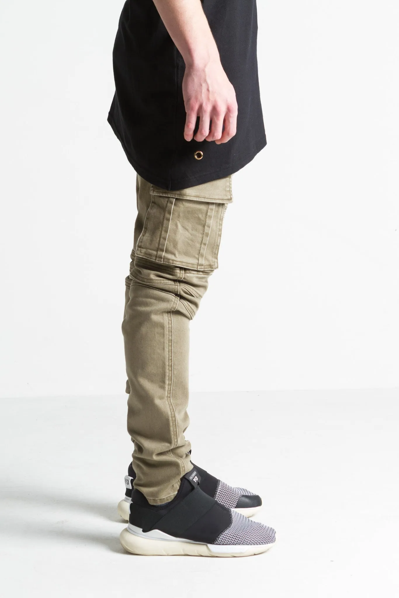 Ghost Cargo Biker Denim (Olive)