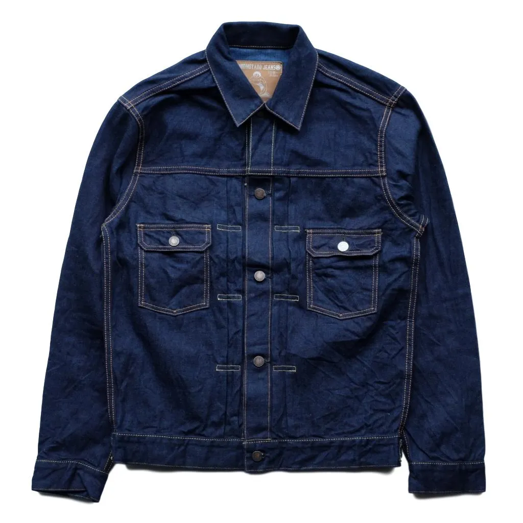 Momotaro Natural Indigo Weft 2nd Type Selvedge Jacket