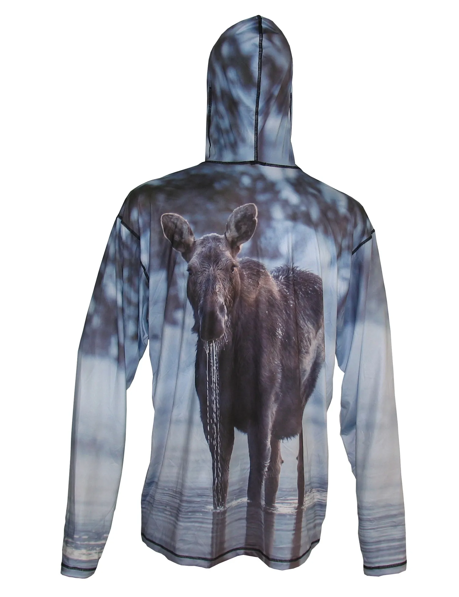 Moose Drool Sun Protective Wildlife Graphic Hoodie