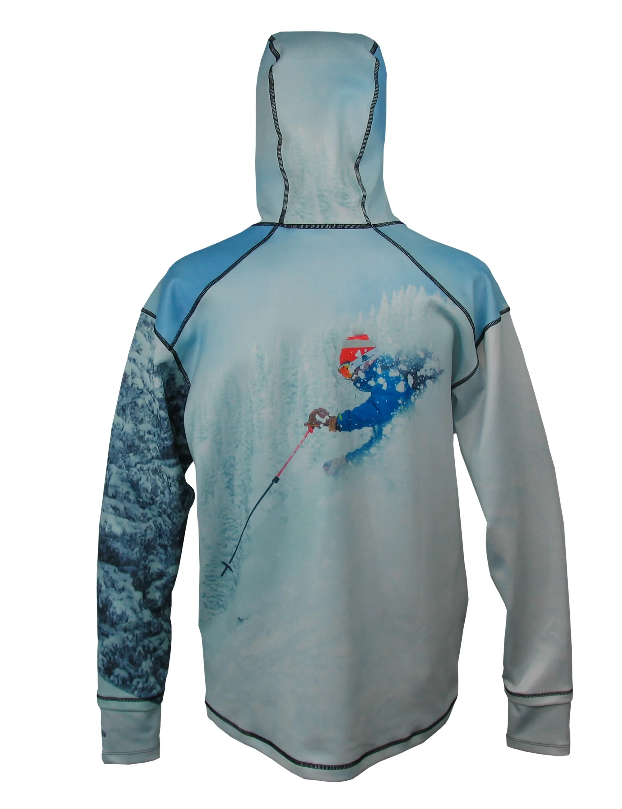 Pow Heavyweight 1/4-Zip FlexShell Mountain Hoodie