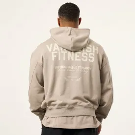 Vanquish TSP Unconquerable Strength Grey Oversized Pullover Hoodie